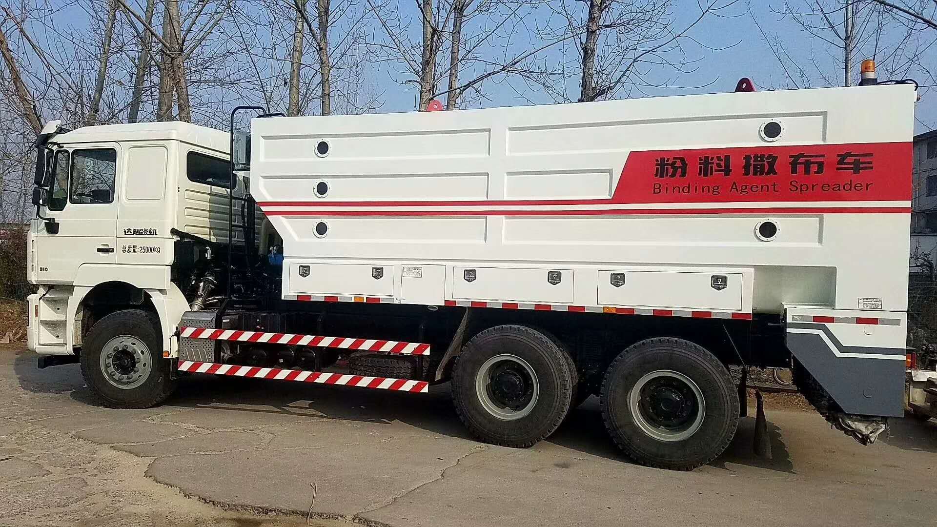 全自動(dòng)粉料撒布車(chē)與冷再生機(jī)如何搭配提高質(zhì)量？